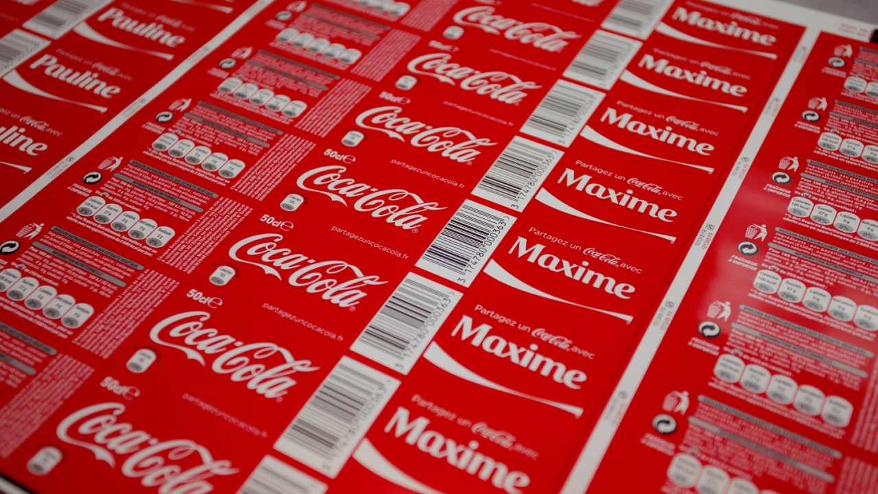 Coca-Cola has revolutionized the world of promotional marketing with the launch of a project which saw many millions of labels printed with customized data by a network of digital and conventional printers across Europe