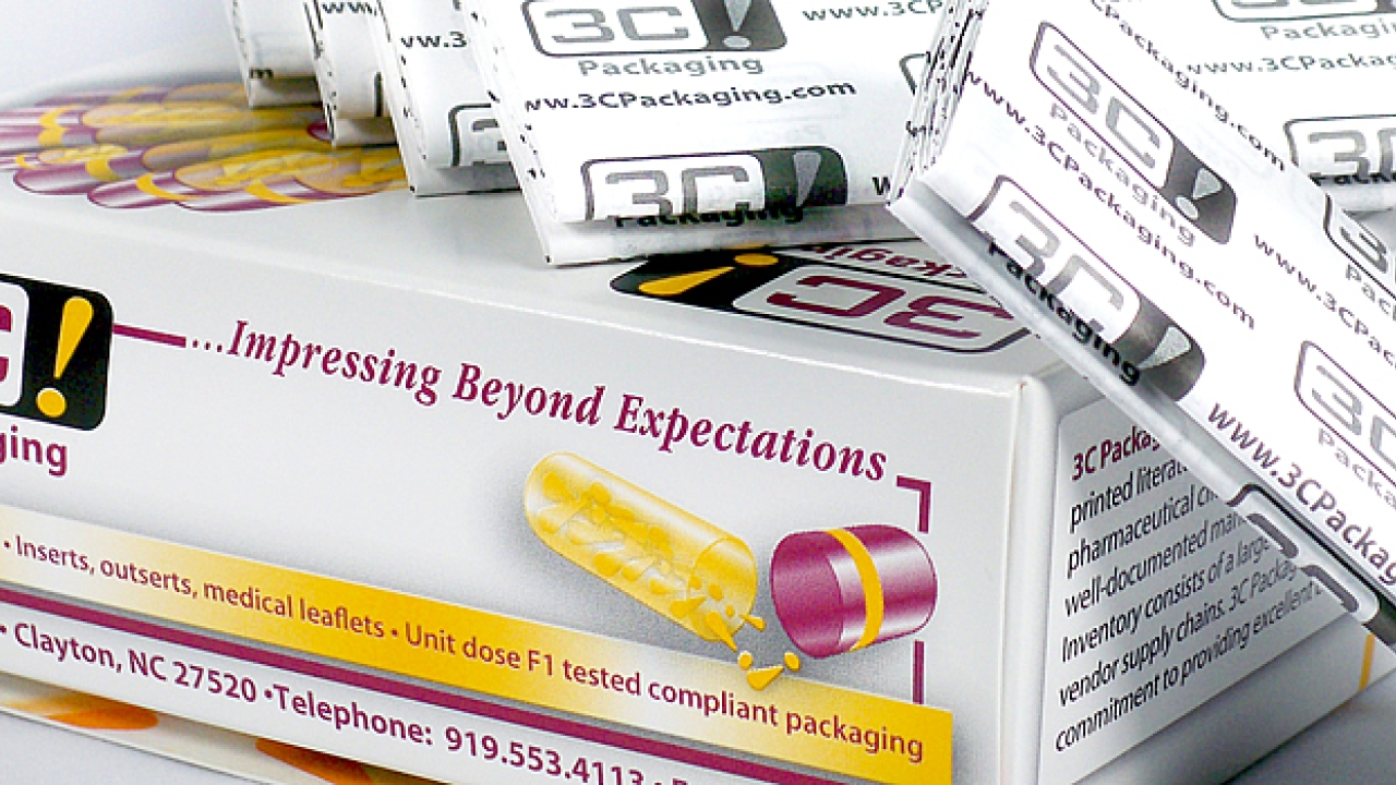 3C! Packaging IS an independent pharmaceutical packaging company specializing in custom folding carton production