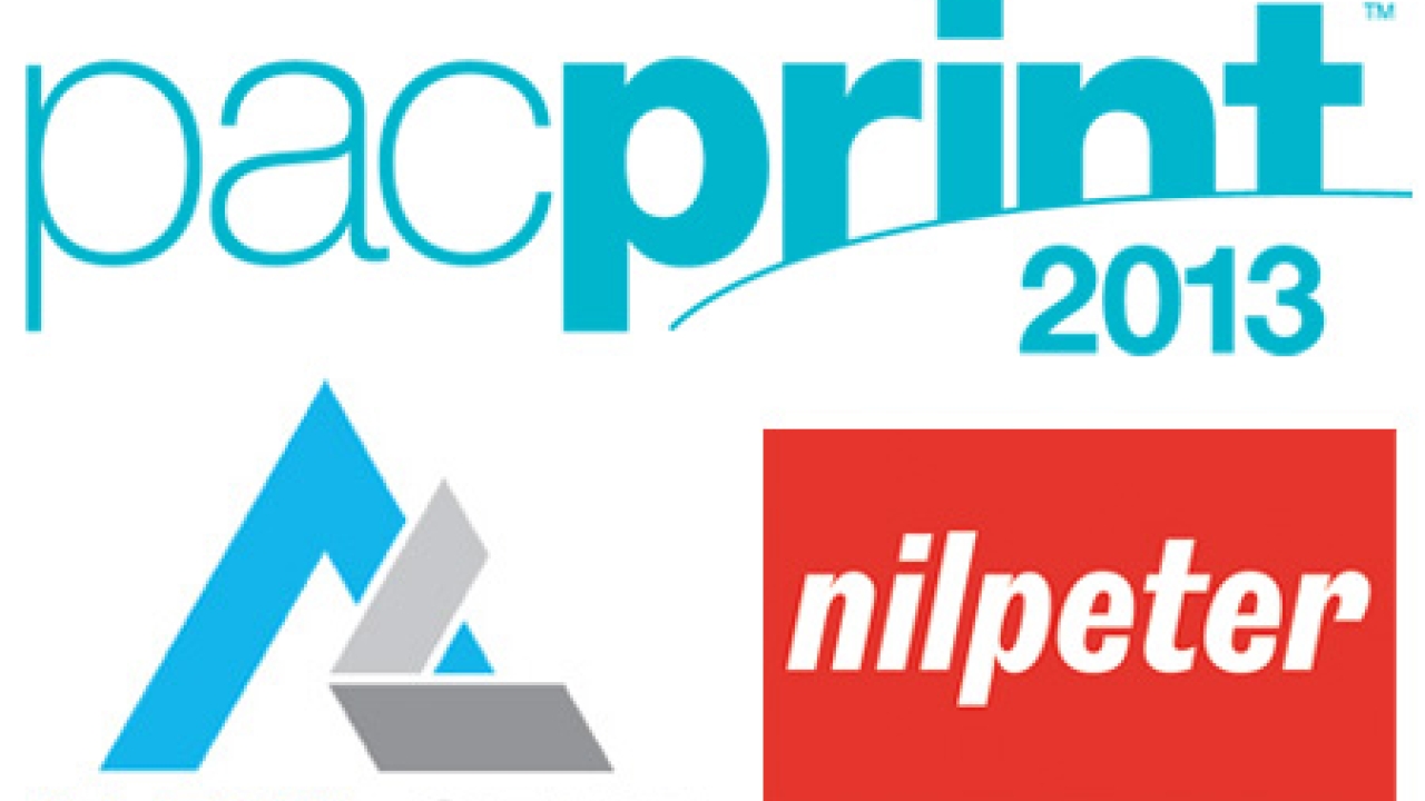 Alpha-Cure-Nilpeter at PacPrint13 Alpha-Cure-Nilpeter at PacPrint13