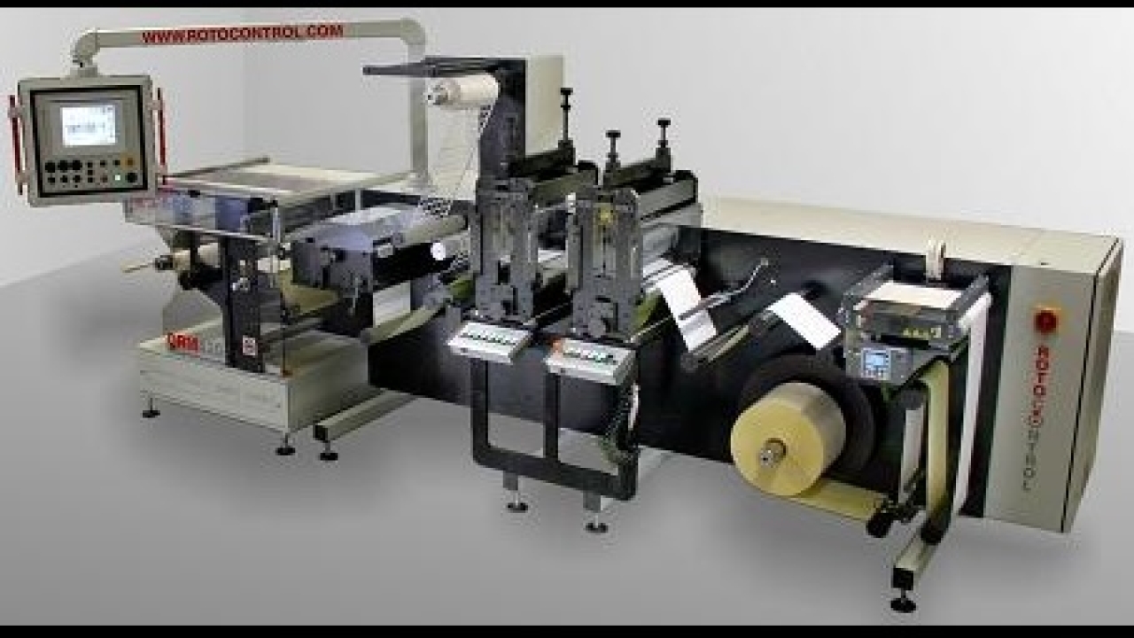 ASL Print FX of Ontario, Canada has purchased an RSD series unit from Rotocontrol for label slitting, rewinding and finishing