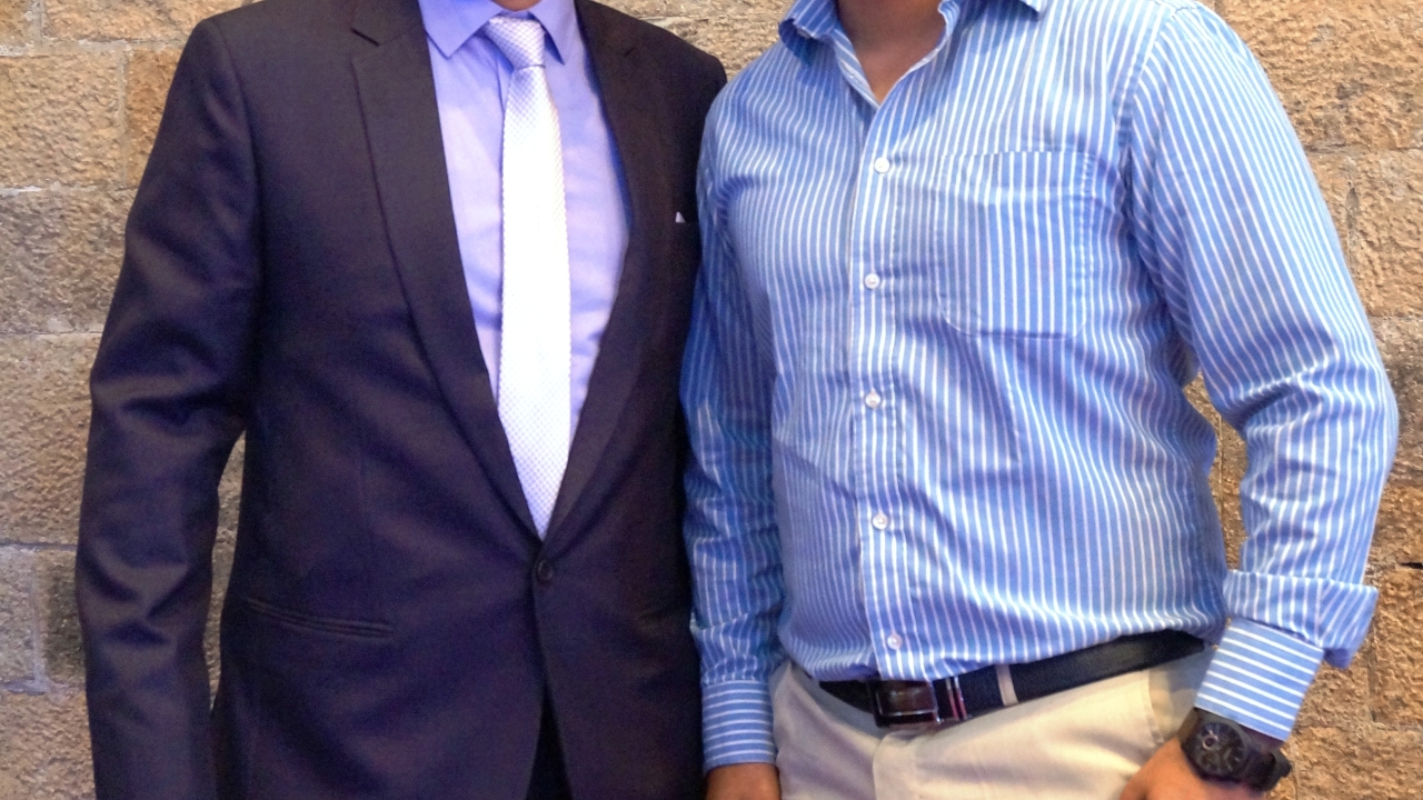Ajay Mehta and Rohit Mehta, directors at SMI Coated Products Ajay Mehta and Rohit Mehta, directors at SMI Coated Products