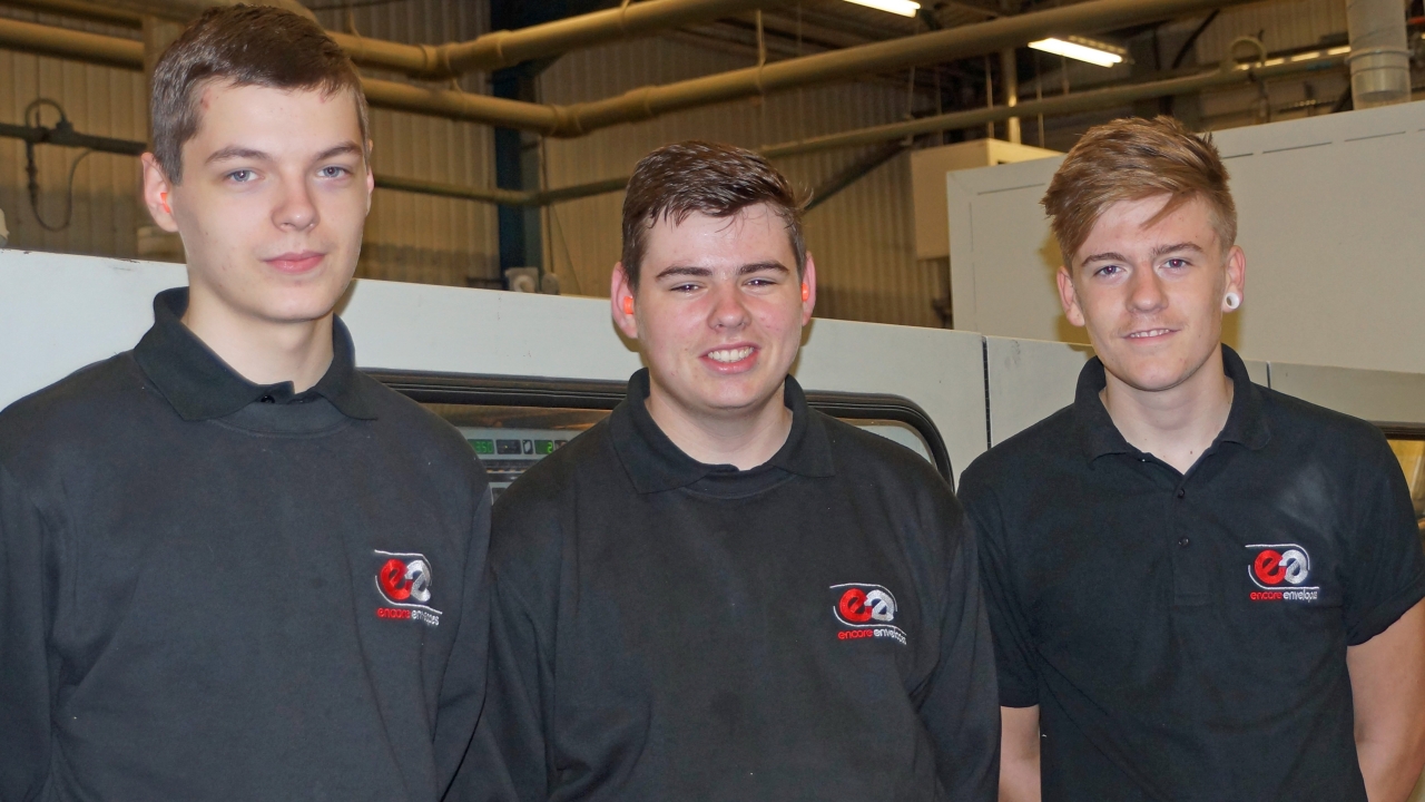Pictured (from left): Sean English, Joe Tighe and Dylan Pearson