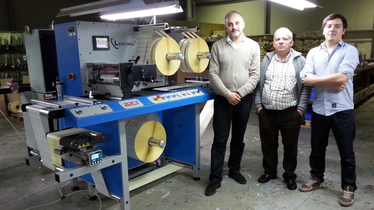 Lemorau has installed a second ICR3 inspection machine at Portuguese printer Betaflex, based in Guimarães