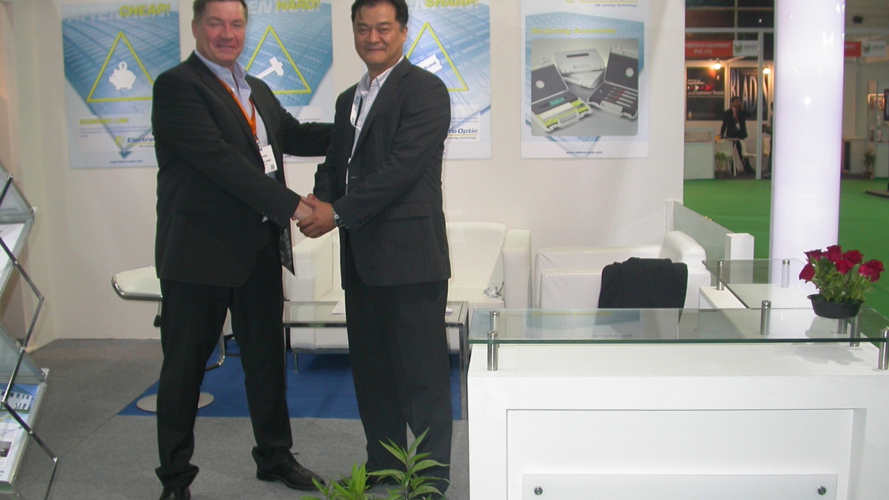 Bill Shen, managing director of Rotary Technology and Erwin Lindl