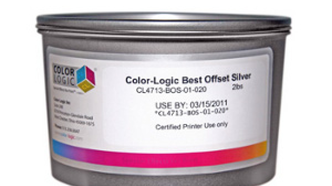 Color-Logic launches silver ink for metallic printing