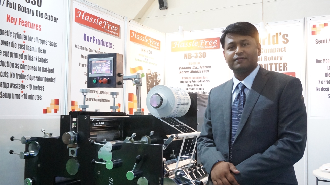HassleFree Technologies reports good growth at Labelexpo India
