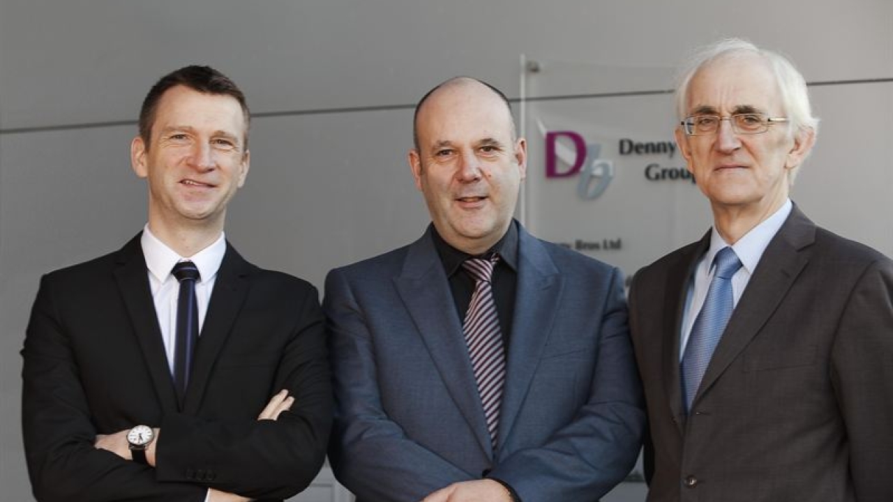 Pictured (from left): Andrew Denny, Graham Denny and Barry Denny Pictured (from left): Andrew Denny, Graham Denny and Barry Denny
