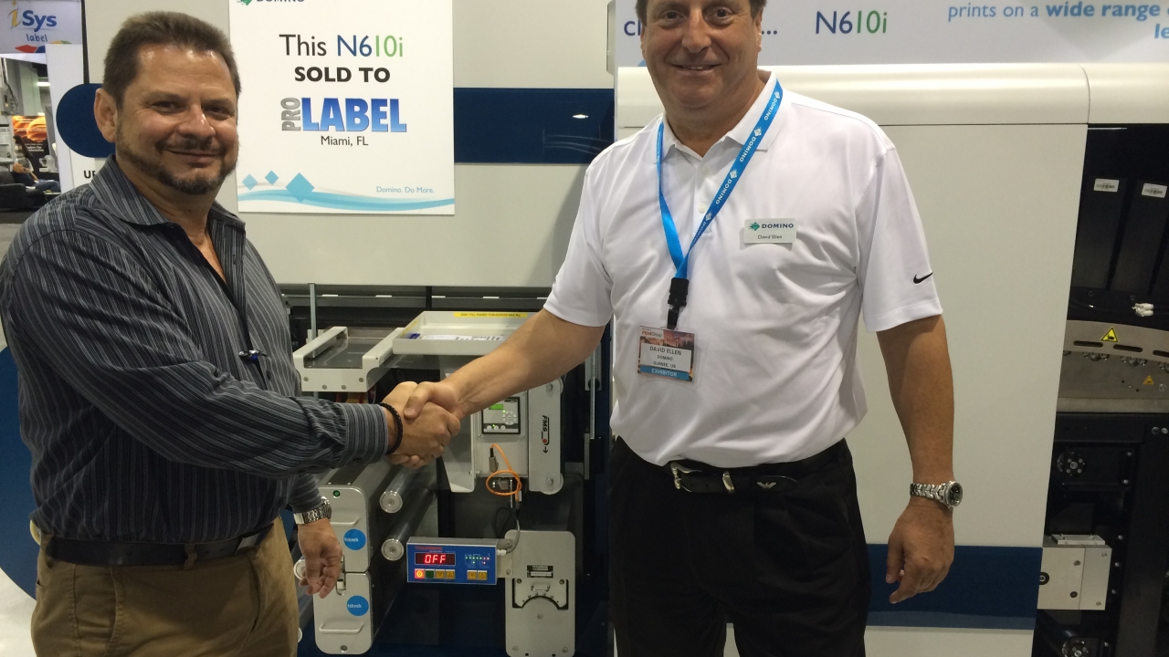 Domino sells N610i at Labelexpo Americas