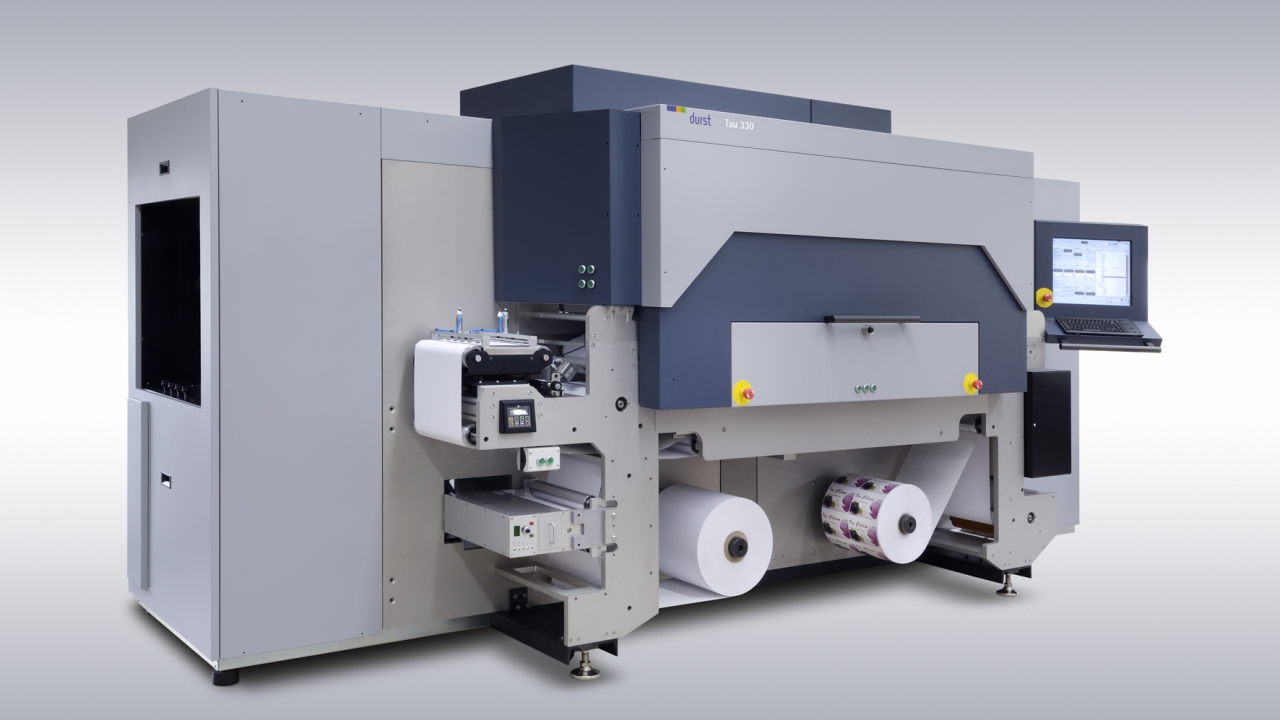 Durst launches Tau 330 digital UV inkjet label press