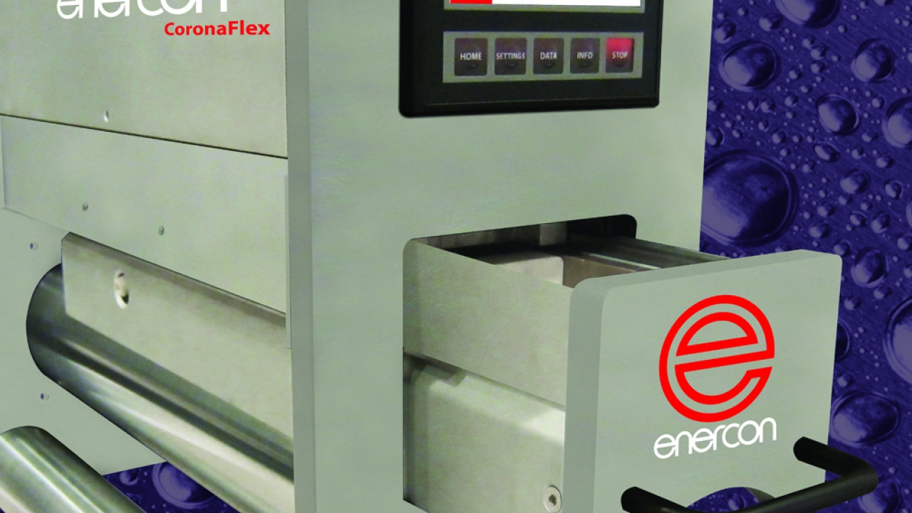 Enercon’s new corona treater launched at Labelexpo Enercon’s new corona treater launched at Labelexpo