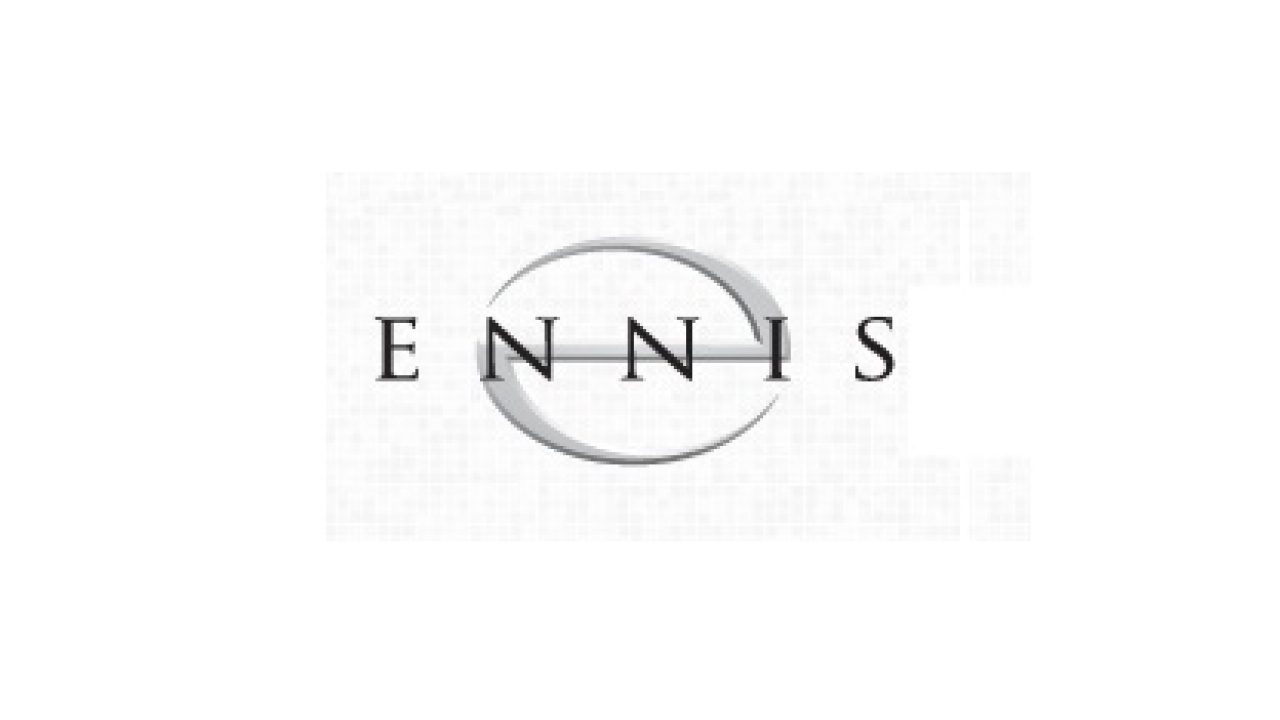 Ennis has acquired Kay Toledo Tag and Special Service Partners