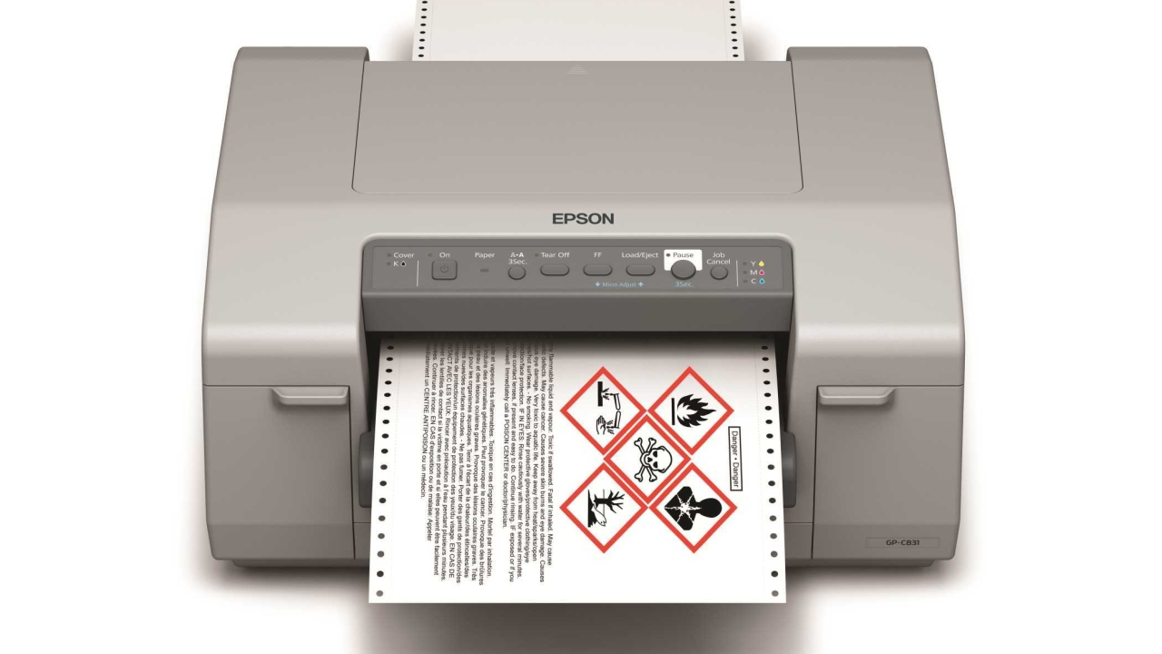 Epson unveils GHS-compliant label printer Epson unveils GHS-compliant label printer