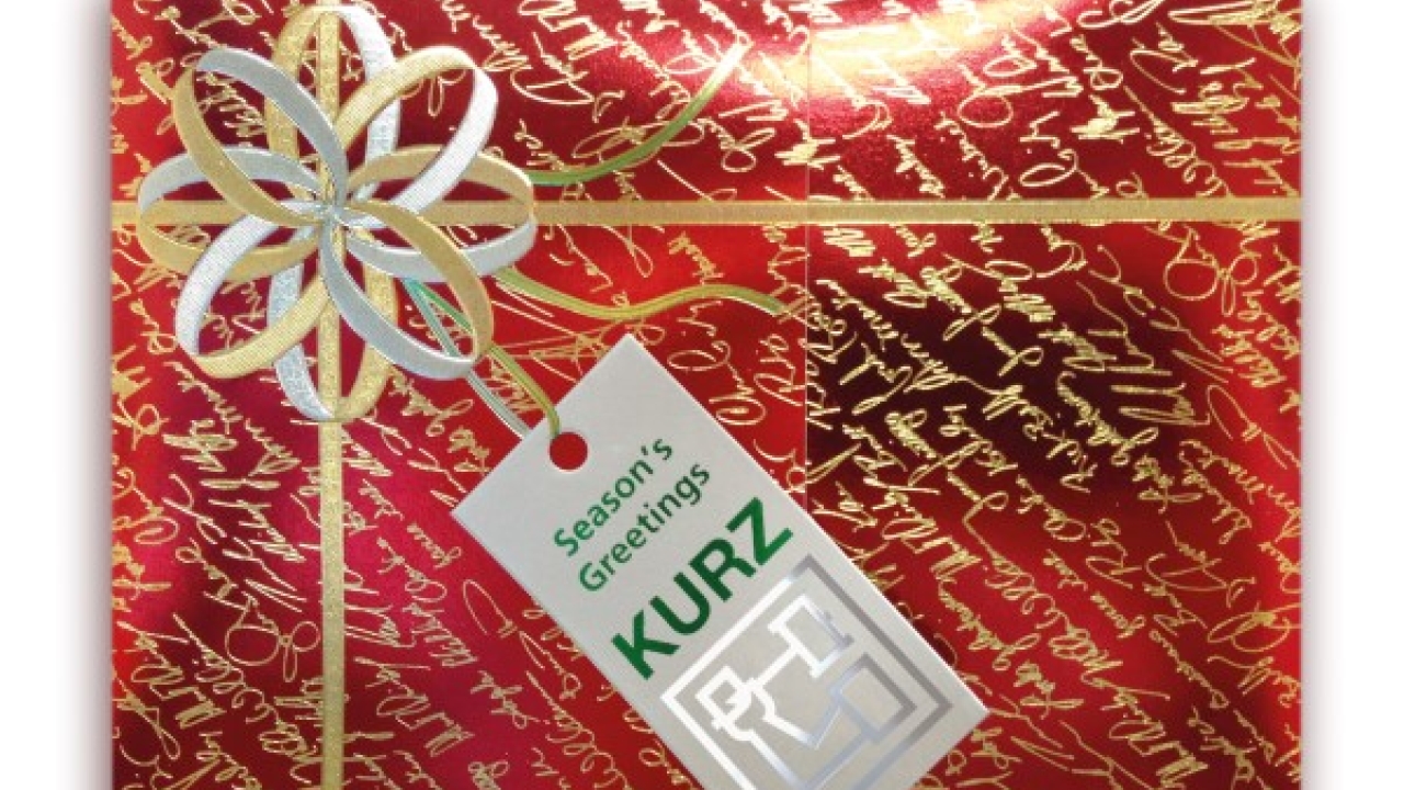Season's Greetings Card from Kurz Transfer Products