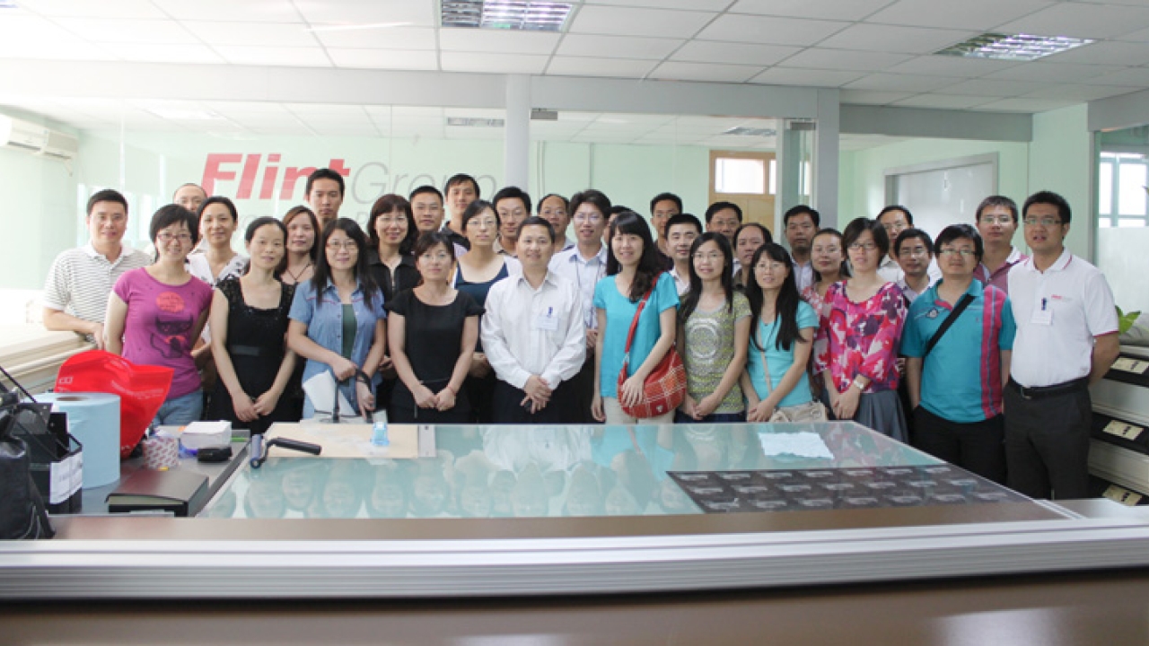 Flint Group holds China Summer Flexographic Academy Flint Group holds China Summer Flexographic Academy