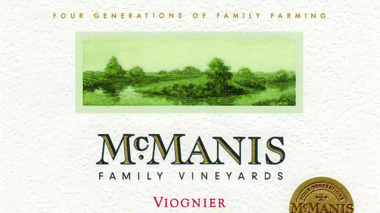 McManis 2012 Viognier