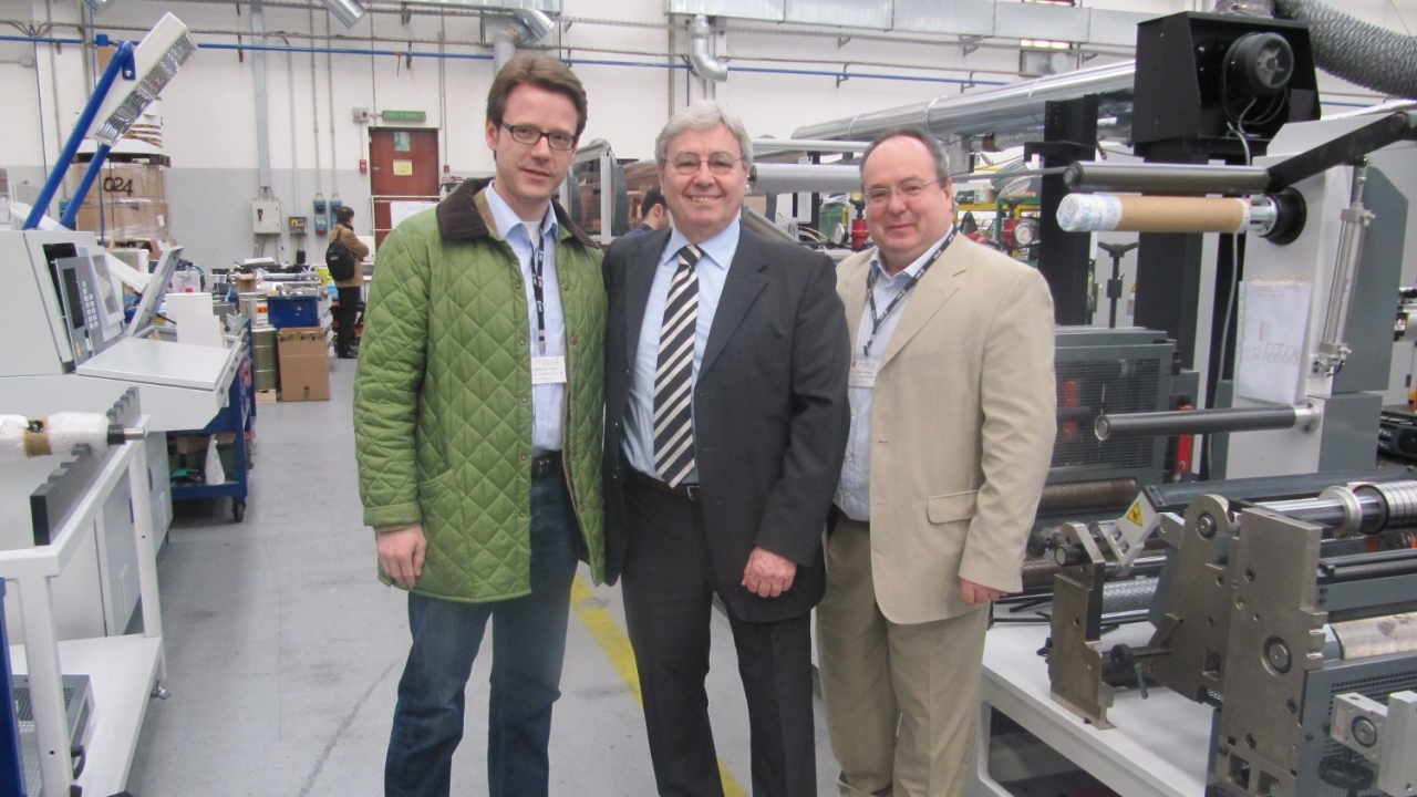 German label converter installs Omet VaryFlex-F1 press German label converter installs Omet VaryFlex-F1 press