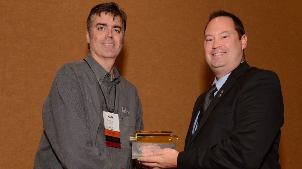Harper collected its award during the GAA Technical Forum in Charlotte, North Carolina on September 18q