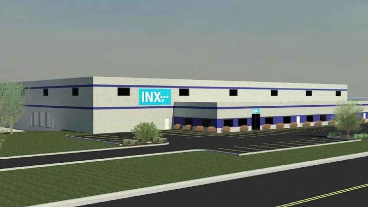 INX Ohio facility will be completed 2014 