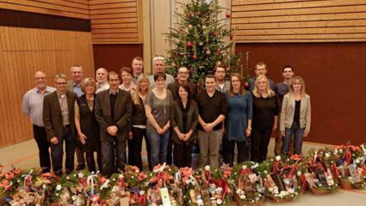 Pictured (from left): Heinz Schmohl, Helmut Böhm, Dirk Jägers, Silvia Zuckrigl, Rudi Ensle, Stefan Feil, Carmen Speidel, Joachim Seefeldt, Sonja Schober, Jelena Dugonjic, Harald Schneider, Sabrina Di Martile, Rico Glatzer, Sven Heck, Steffen Kühefuss, Olga Knysch, Steffan Pforr, Helena Molitor, Antonio Rizzo and Christina Preiss Pictured (from left): Heinz Schmohl, Helmut Böhm, Dirk Jägers, Silvia Zuckrigl, Rudi Ensle, Stefan Feil, Carmen Speidel, Joachim Seefeldt, Sonja Schober, Jelena Dugonjic, Harald Schneider, Sabrina Di Martile, Rico Glatzer, Sven Heck, Steffen Kühefuss, Olga Knysch, Steffan Pforr, Helena Molitor, Antonio Rizzo and Christina Preiss