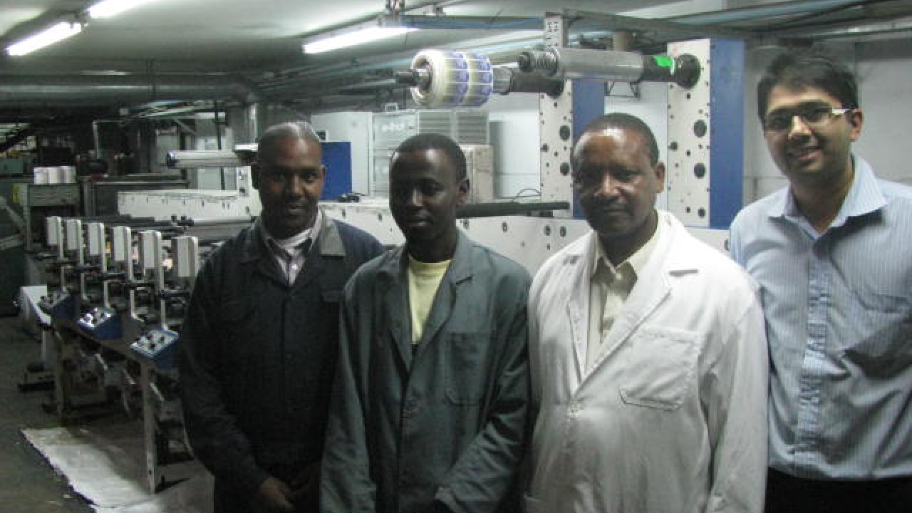 Kenyan converter installs Focus Proflex press