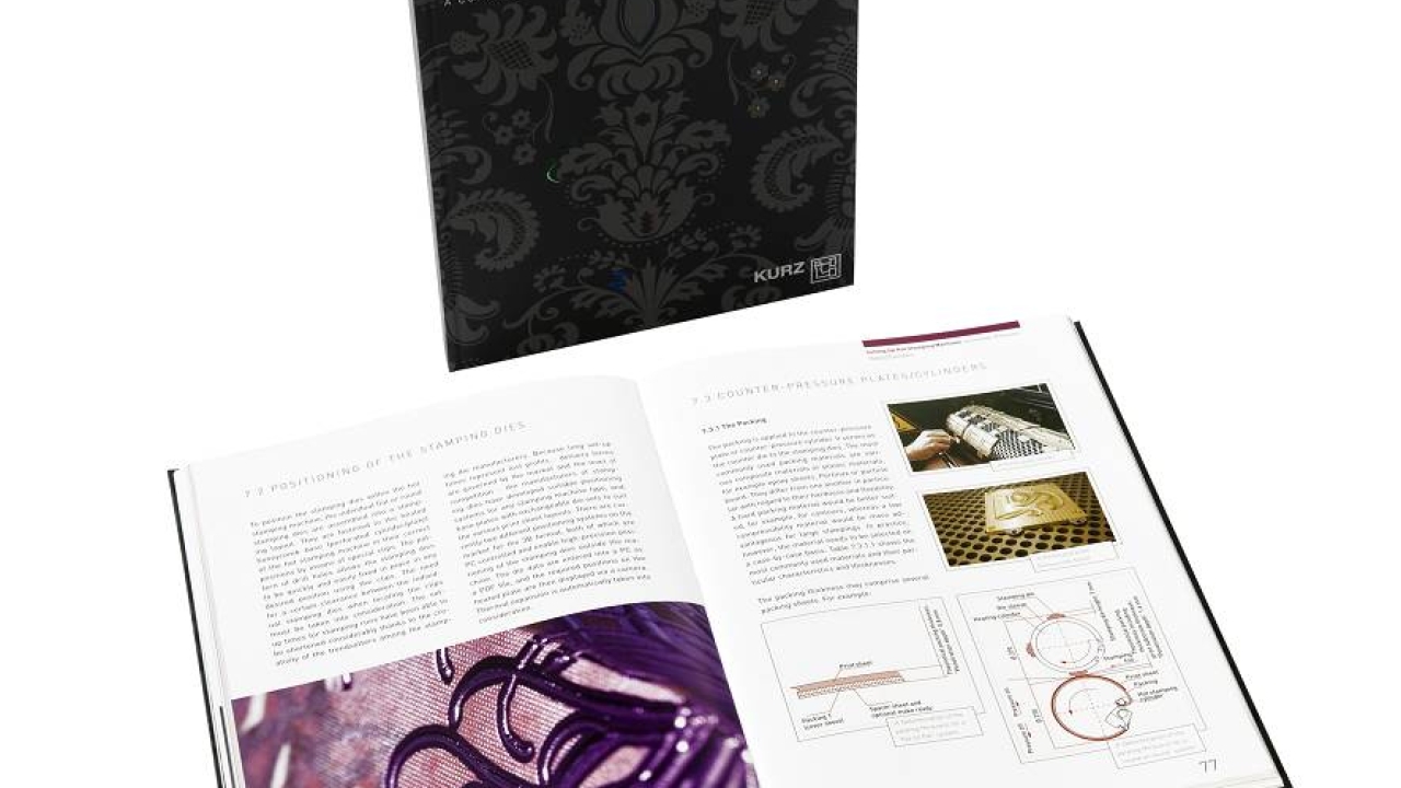 Kurz unveils guide to hot stamping and cold foil transfer Kurz unveils guide to hot stamping and cold foil transfer