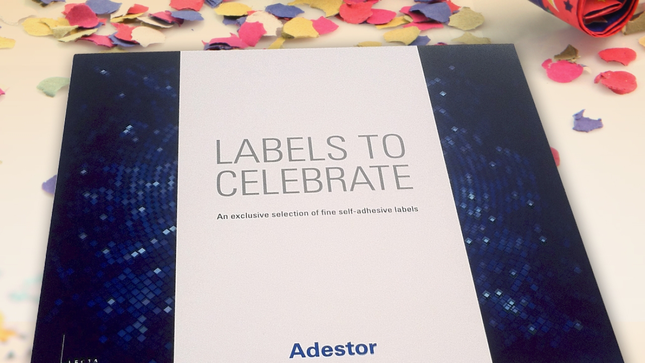 Adestor Labels to Celebrate catalog