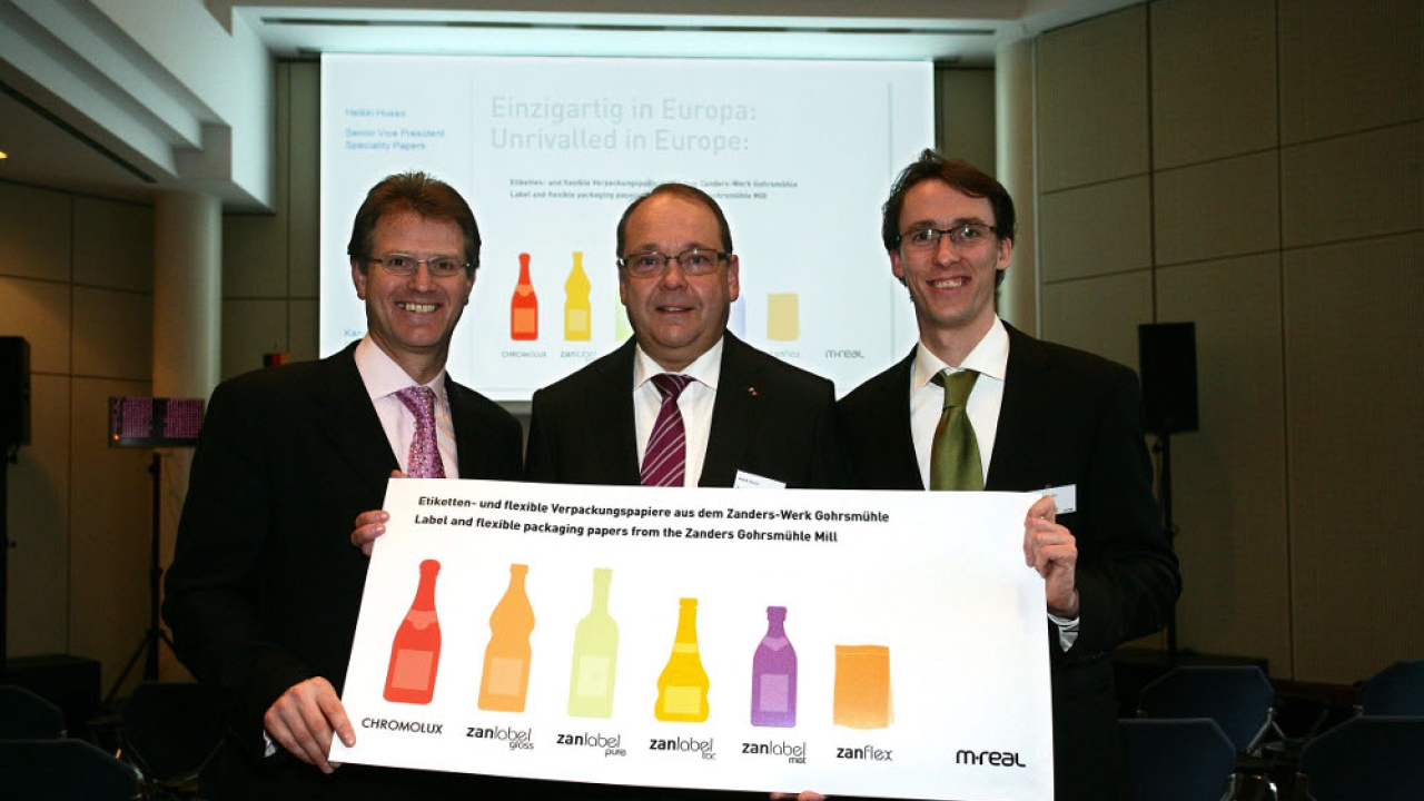 M-real launches range of label and flexible packaging materials M-real launches range of label and flexible packaging materials