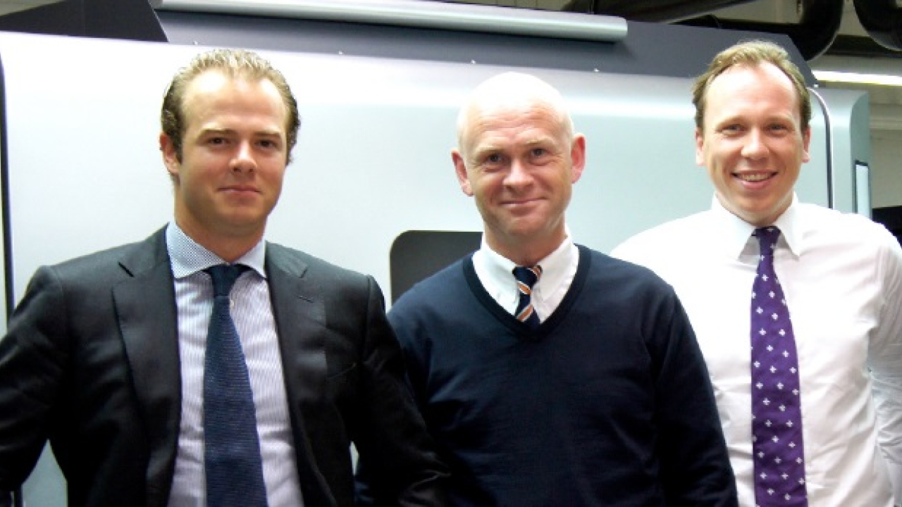Pictured (from left): Tippenhauer, Kurtz and Rako Group board member Jacob Steeger Pictured (from left): Tippenhauer, Kurtz and Rako Group board member Jacob Steeger