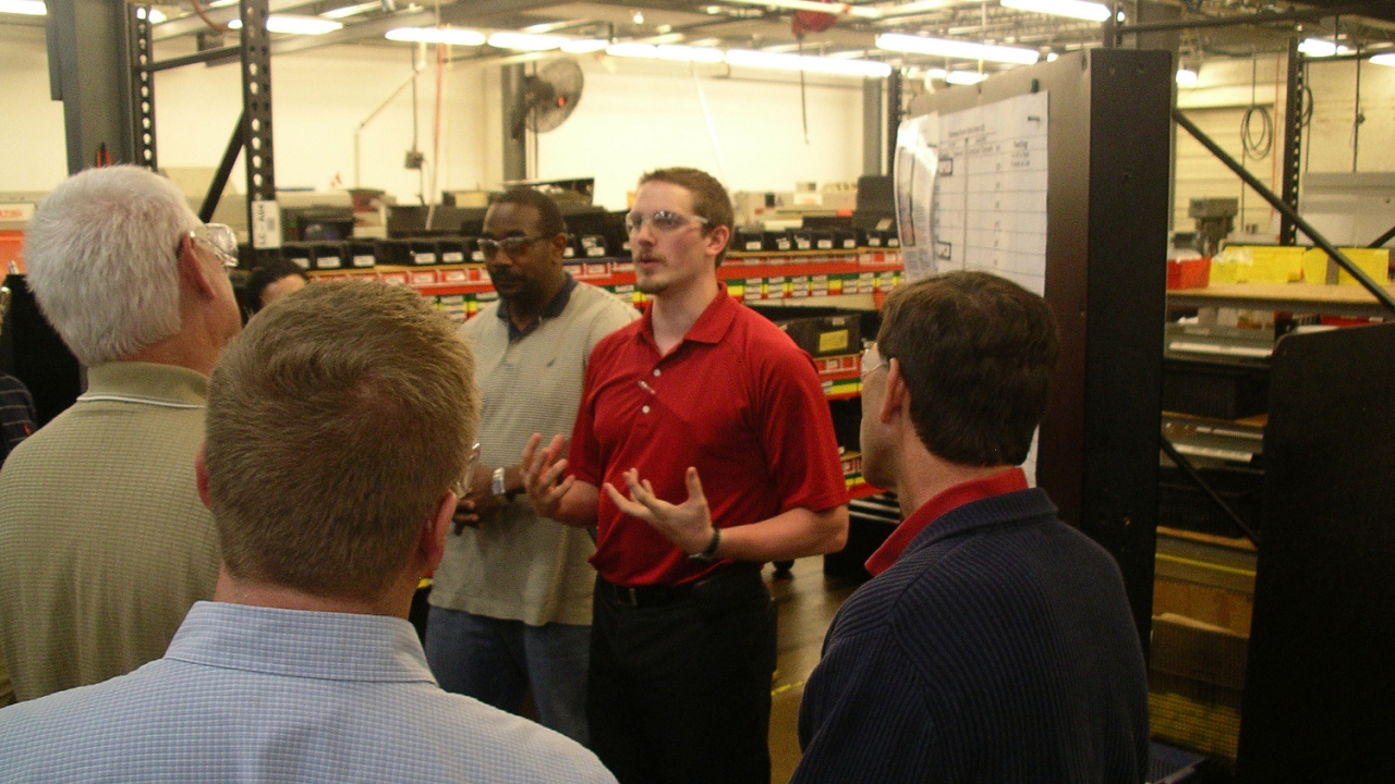 Mark Andy hosts 60 printers for plant tour