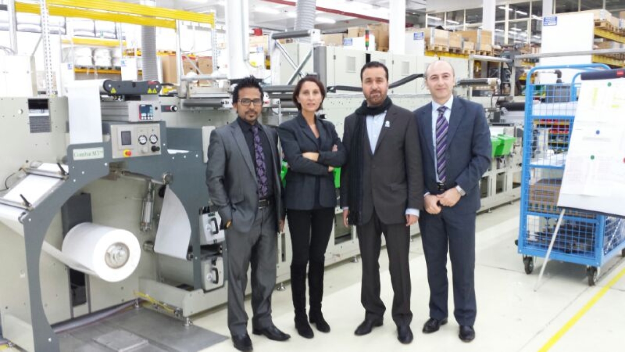 Pictured (from left): G. Jayaprakash Alhashemi, Ali Alhashemi Trading sales director; Cristina Toffolo, Nuova Gidue vice-president of marketing; Mohammad Alhashemi, Ali Alhashemi Trading managing director; and Maurizio Trecate, vice-president of sales at Nuova Gidue Pictured (from left): G. Jayaprakash Alhashemi, Ali Alhashemi Trading sales director; Cristina Toffolo, Nuova Gidue vice-president of marketing; Mohammad Alhashemi, Ali Alhashemi Trading managing director; and Maurizio Trecate, vice-president of sales at Nuova Gidue