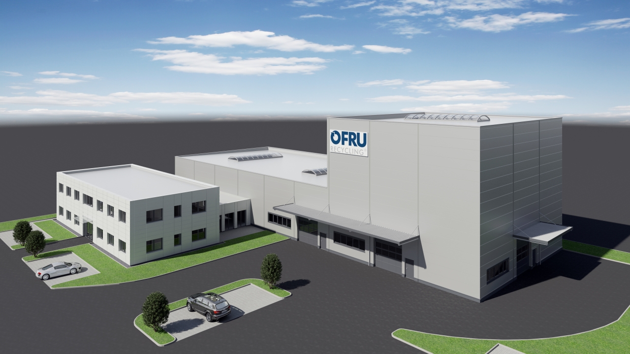 The start of production at the new company headquarters of Ofru Recycling in Alzenau is planned for the first quarter of 2015