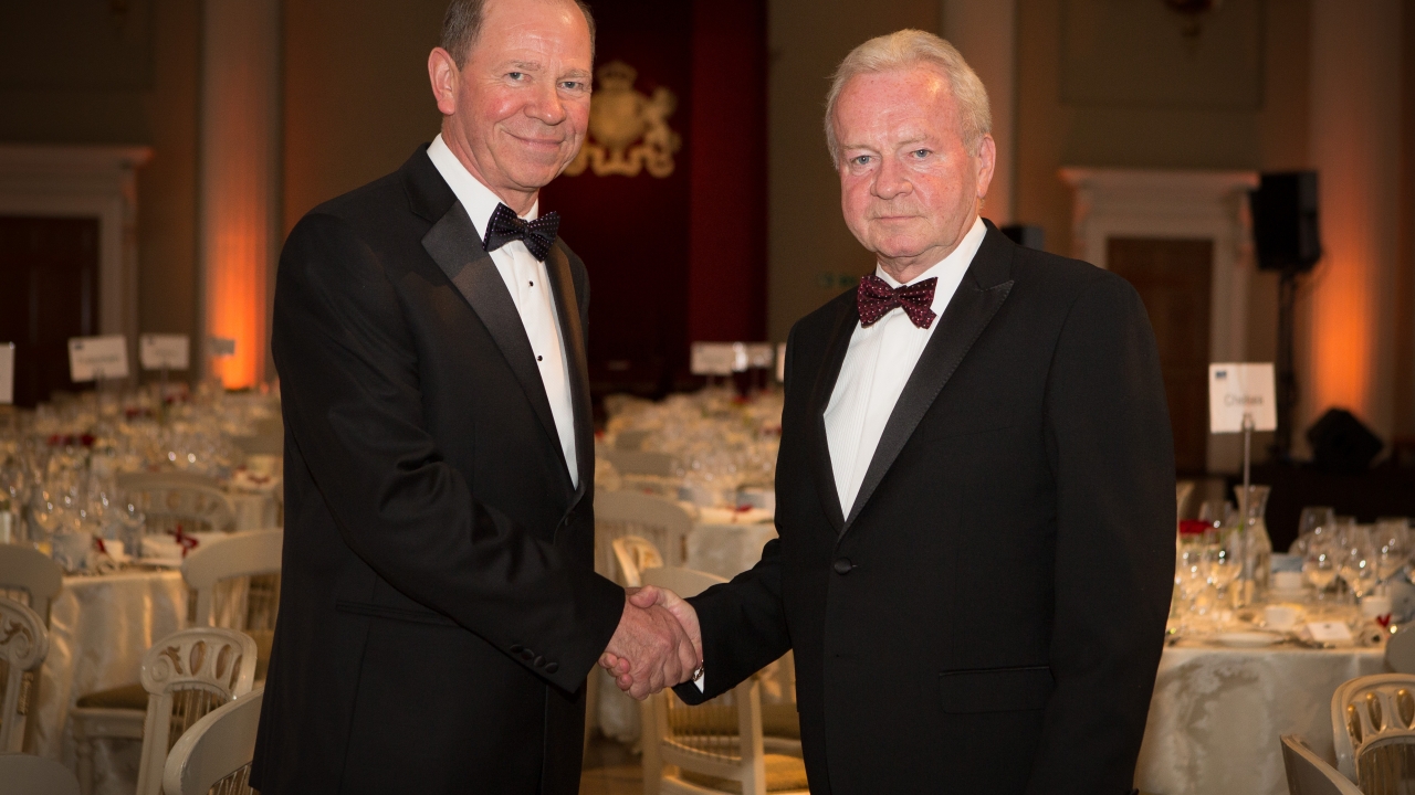 Bob Usher and incumbent Peter Morris Bob Usher and incumbent Peter Morris