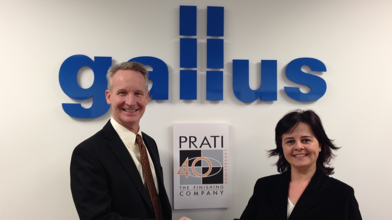Brian Bishop and Claudia Fabbri announce Gallus Inc (US) and Prati US alliance