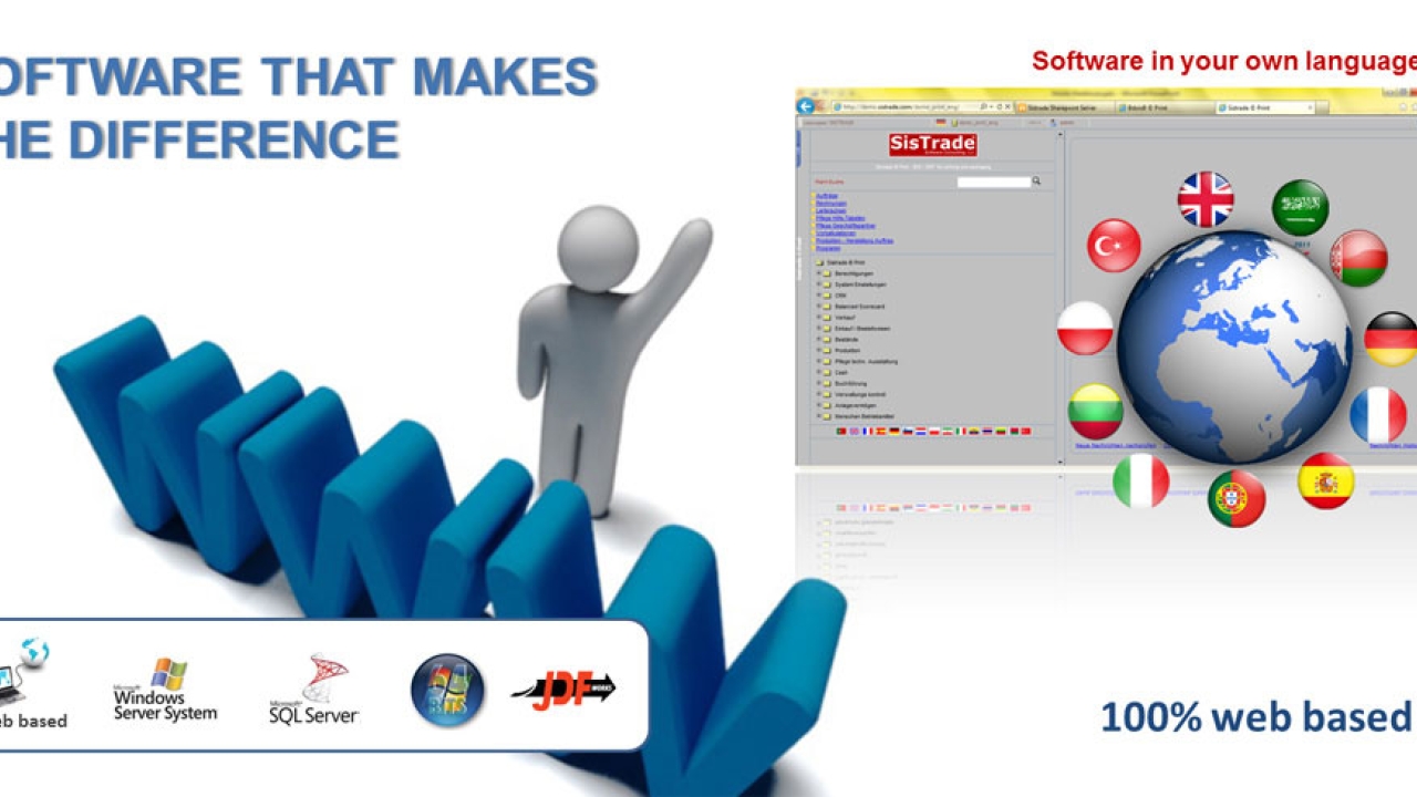 Sistrade 2013 is the latest version of the company's comprehensive MIS software