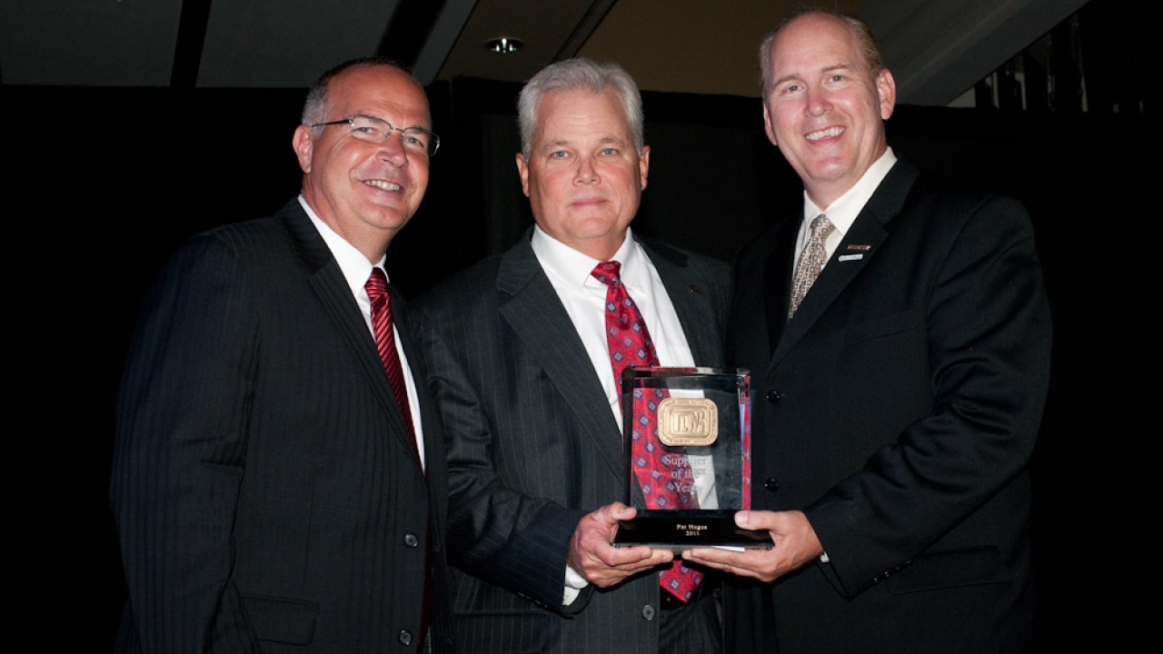 TLMI names Pat Hague as Supplier of the Year TLMI names Pat Hague as Supplier of the Year