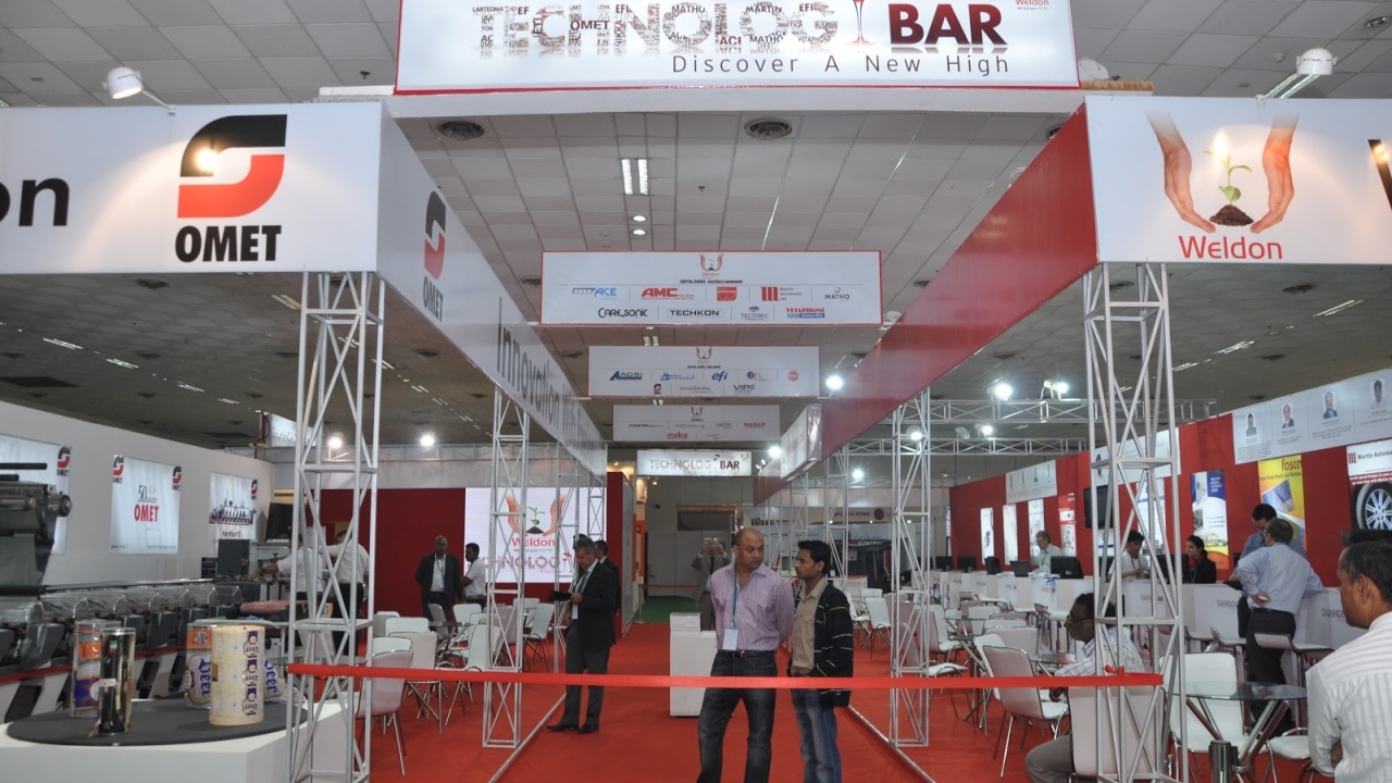 Technology Bar created by Weldon Celloplast at Labelexpo India 2012