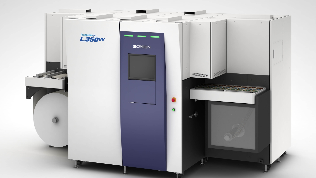 Germany's first Screen Truepress Jet L350UV digital label press has been commissioned at Labelprint24 Germany's first Screen Truepress Jet L350UV digital label press has been commissioned at Labelprint24