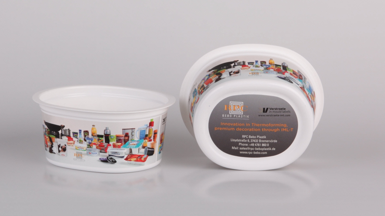 RPC Bebo Plastik said the new process offers extensive decoration options for both fresh and long shelf-life foods to create and enhance brand image and identity, and it is already working on a number of IML-T projects with customers RPC Bebo Plastik said the new process offers extensive decoration options for both fresh and long shelf-life foods to create and enhance brand image and identity, and it is already working on a number of IML-T projects with customers