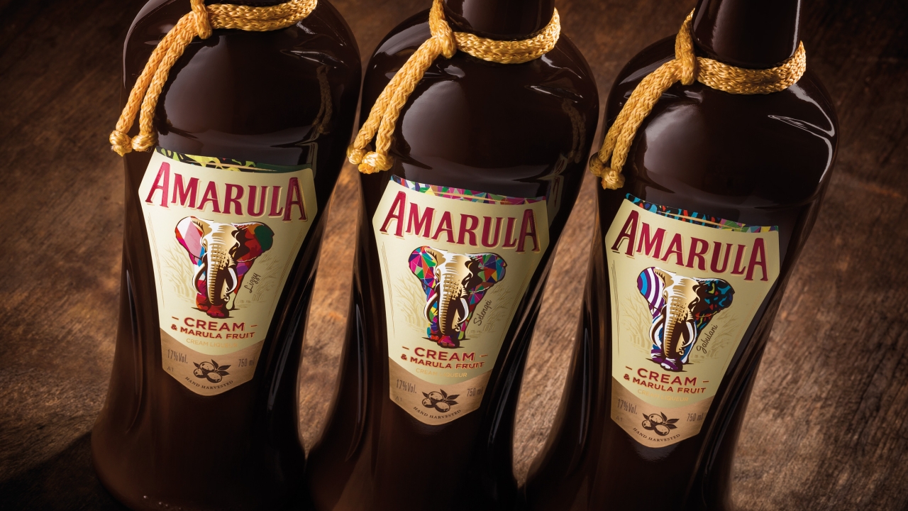 Amarula creates unique liqueur labels using HP technology