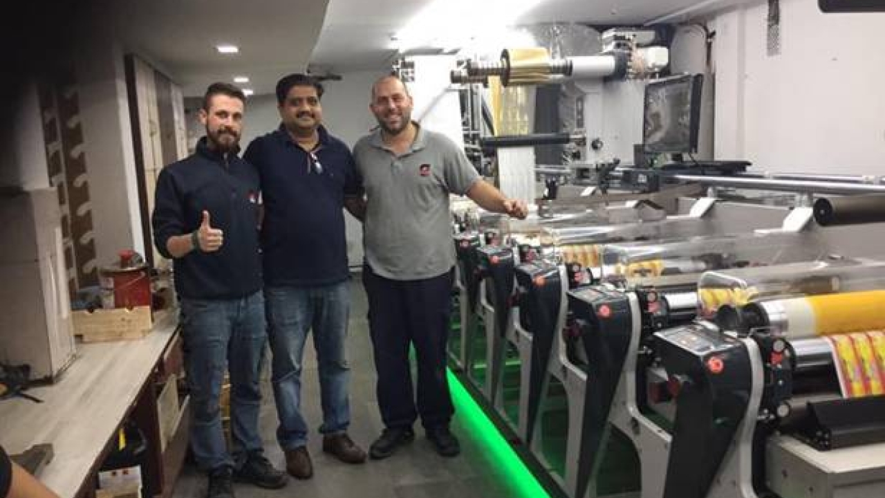Weldon Celloplast completed the installation of India's first Omet iFlex label press at Insight Graphics in Kolkata