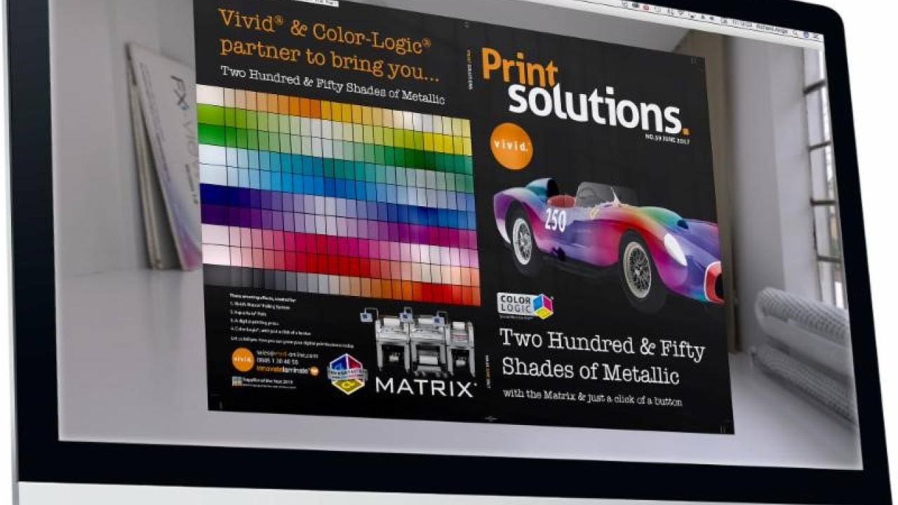 Color-Logic and Vivid partner for color digital foiling