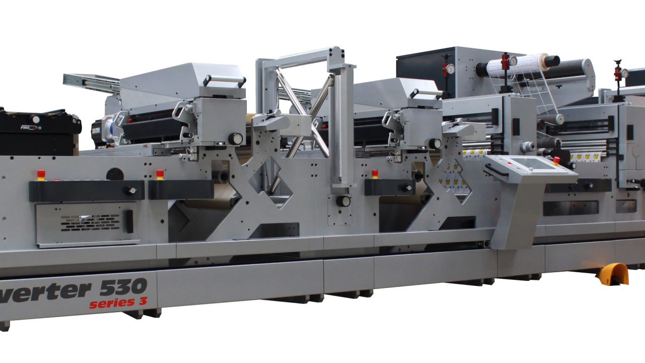 A Converter 530, Series 3 from AB Graphic in response to increasing demand and the growing trend of packaging recloseability A Converter 530, Series 3 from AB Graphic in response to increasing demand and the growing trend of packaging recloseability
