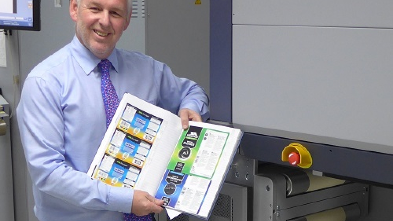 'I definitely see the future of label production as inkjet' - David Webster, managing director at The Label Makers 'I definitely see the future of label production as inkjet' - David Webster, managing director at The Label Makers