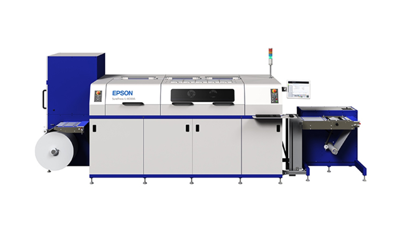 Sohn Quality Custom Labels, a division of Sohn Manufacturing, has purchased a 7-color Epson SurePress L-4033AW digital inkjet label press to expand its short-run label printing offering
