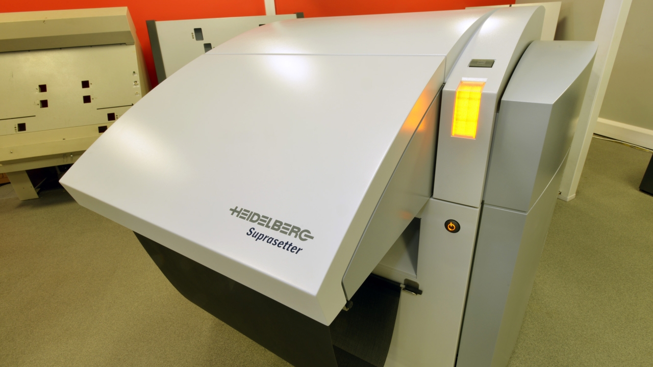 A refurbished Heidelberg Speedmaster SX 52-5 UV press will run alongside an existing Speedmaster CD 74 and both machines will be fed plates from the new Suprasetter A75 with dual cassette loader