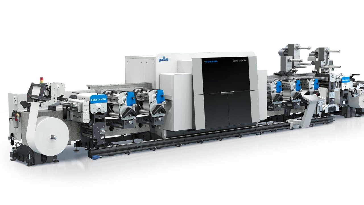 Hub Labels order Gallus Labelfire 340 hybrid press Hub Labels order Gallus Labelfire 340 hybrid press