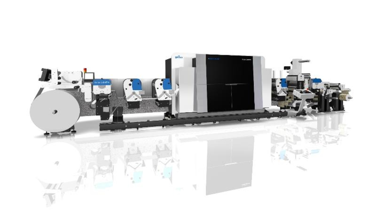 Gallus is showcasing the Gallus Labelfire digital label printing press at Labelexpo with added in-line finishing processes