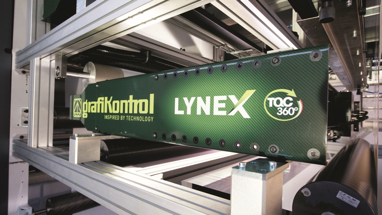 Lynex is Grafikontrol’s newest 100 percent inspection system Lynex is Grafikontrol’s newest 100 percent inspection system