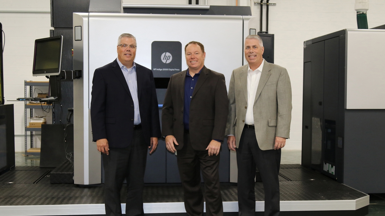 Pictured (from left): Haney president Dan Haney, account manager Monty Faulkner and CEO Matt Haney, CEO