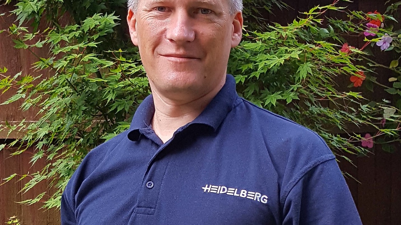Simon Biddlecombe has joined Heidelberg UK from Sterling Press